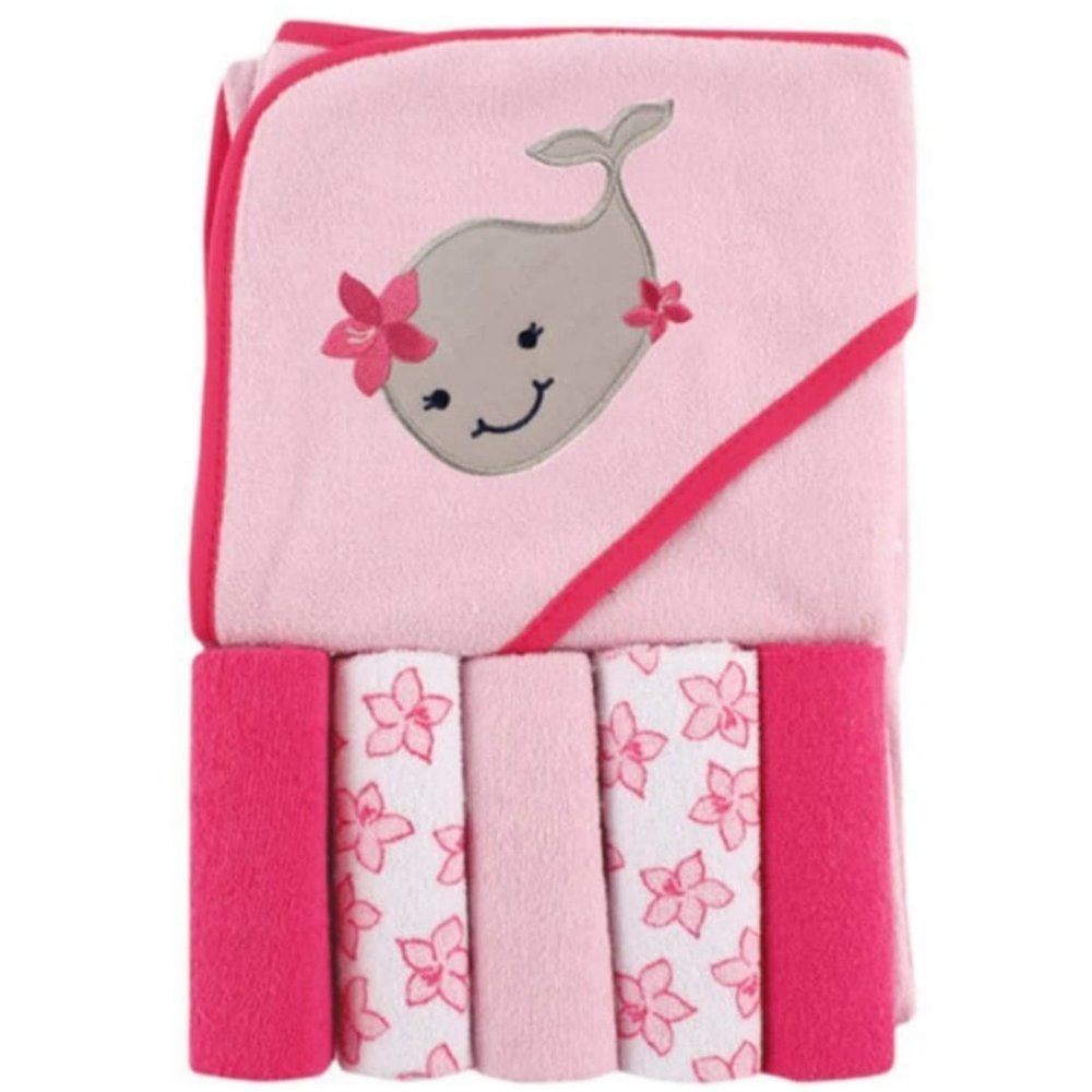 NEW Baby Girl Pink Towels